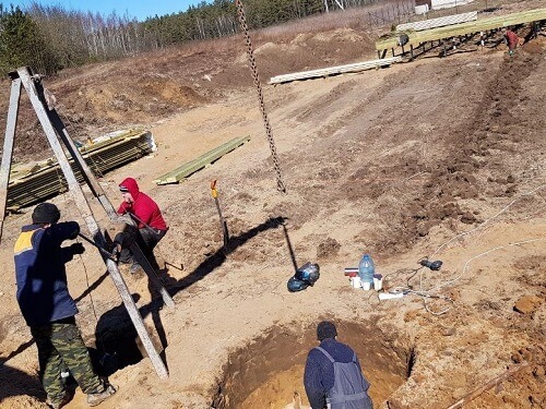 Бетонные кольца для канализации в Жодино