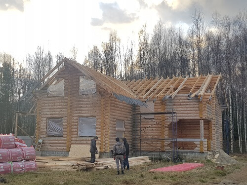 Монтаж кровли из металлочерепицы в Жодино