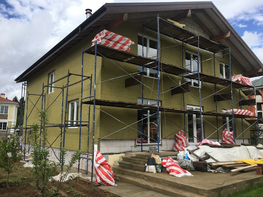 Утепление частного дома в Жодино