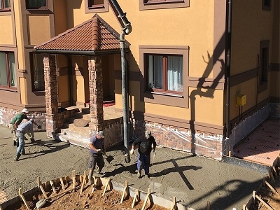 Укладка дорожек на даче и участке в Жодино